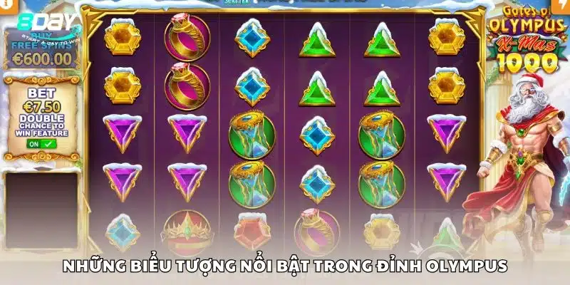 Những biểu tượng nổi bật trong Đỉnh Olympus