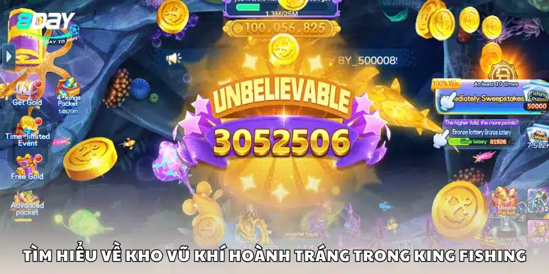 Tìm hiểu về kho vũ khí hoành tráng trong King Fishing