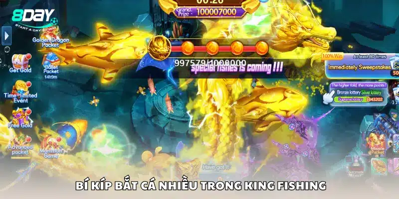 Bí kíp bắt cá nhiều trong King Fishing